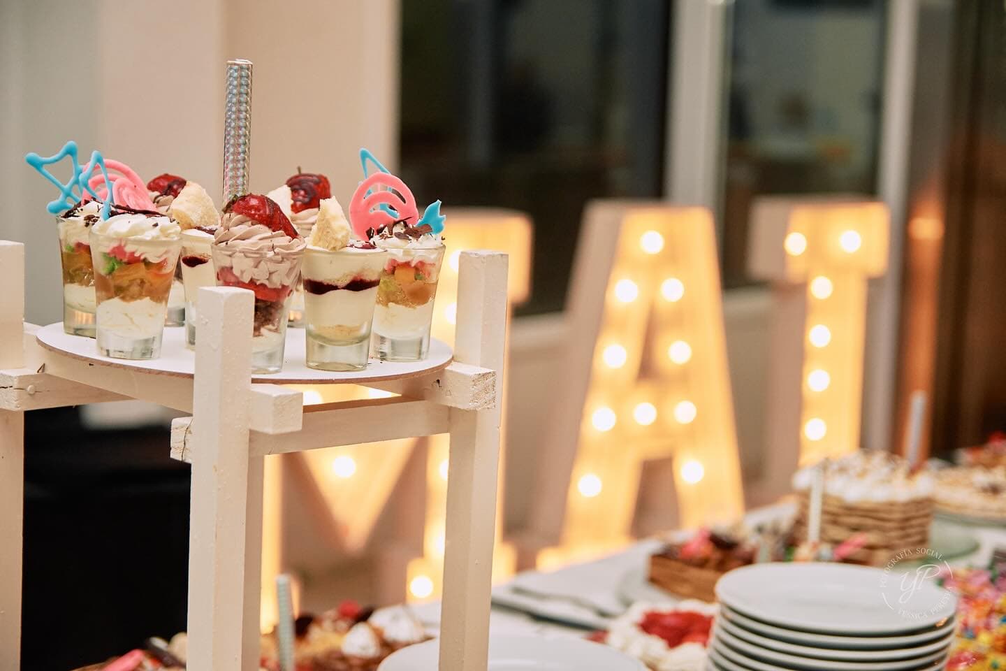 Detalle de mesa dulce